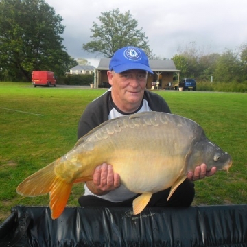 Carp (29lbs 12oz ) caught by Martin Hazell at  France.