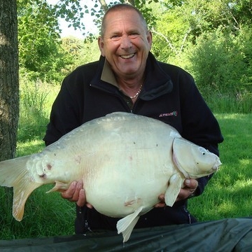 Carp (34lbs 8oz ) caught by Martyn Tuckey at  France.