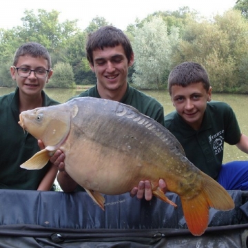 Carp (26lbs 8oz ) caught by Matt Morgan at  France.