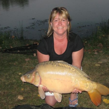 Carp (26lbs 0oz ) caught by Michelle at  France.