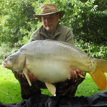 Carp (30lbs 12oz ) caught by Mick Haynes at  France.