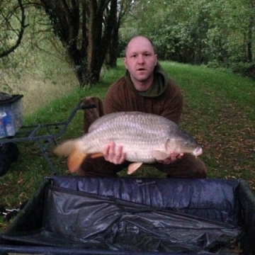 Carp (22lbs 5oz ) caught by Neil Davis at  France.