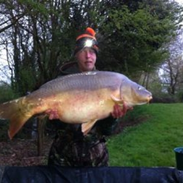 Carp (37lbs 0oz ) caught by Norris Creamfields at  France.