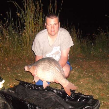 Carp (28lbs 3oz ) caught by Martin Owen at  France.