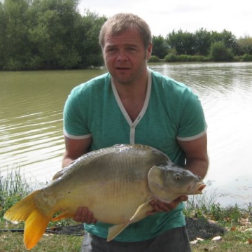 Carp (20lbs 7oz ) caught by Paul at  France.