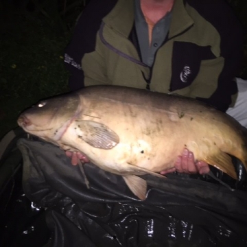 Carp (42lbs 0oz ) caught by Paul Shaw at  France.