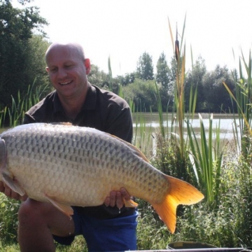 Carp (31lbs 0oz ) caught by Phil Spenceley at  France.