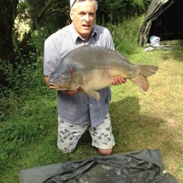 Carp (31lbs 0oz ) caught by Ray Green at  France.