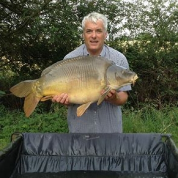 Carp (31lbs 12oz ) caught by Ray Green at  France.