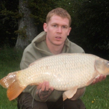 Carp (19lbs 6oz ) caught by Richard Matthews at  France.