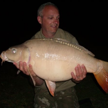 Carp (24lbs 4oz ) caught by Richard Paveley at  France.