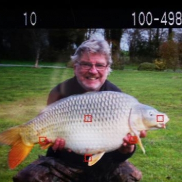 Carp (27lbs 8oz ) caught by Ron Key at  France.