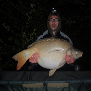 Carp (31lbs 0oz ) caught by Shaun Lay (PB) at  France.