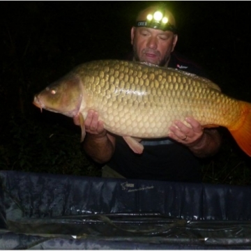 Carp (35lbs 0oz ) caught by Tony Seaton at  France.