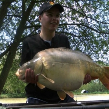 Carp (48lbs 0oz ) caught by Zach Butler (PB) at  France.