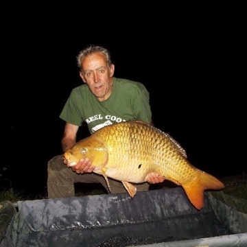 Carp (35lbs 8oz ) caught by Paul Jeive at  France.