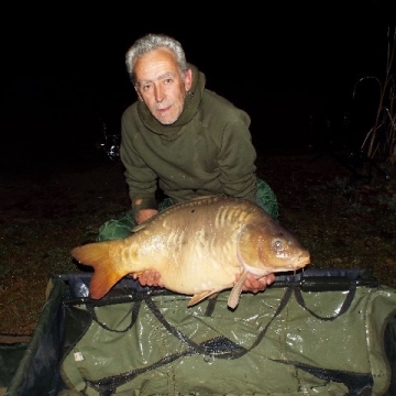 Carp (37lbs 5oz ) caught by Paul Jeive at  France.