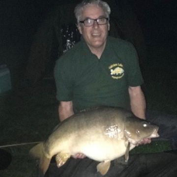 Carp (43lbs 0oz ) caught by Ray Green at  France.