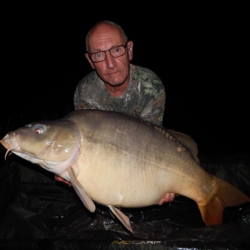 Carp (37lbs 12oz ) caught by Trevor Burgess at  France.