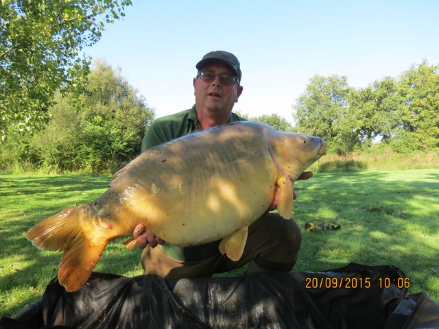 Second 40 of the week from Duncan's no.1 spot - 43lb 12oz