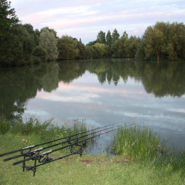 Rods ready and waiting