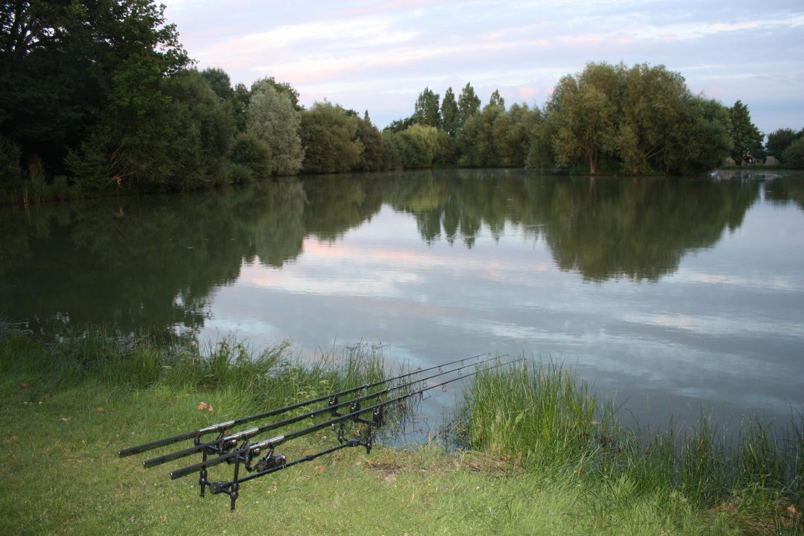 Rods ready and waiting